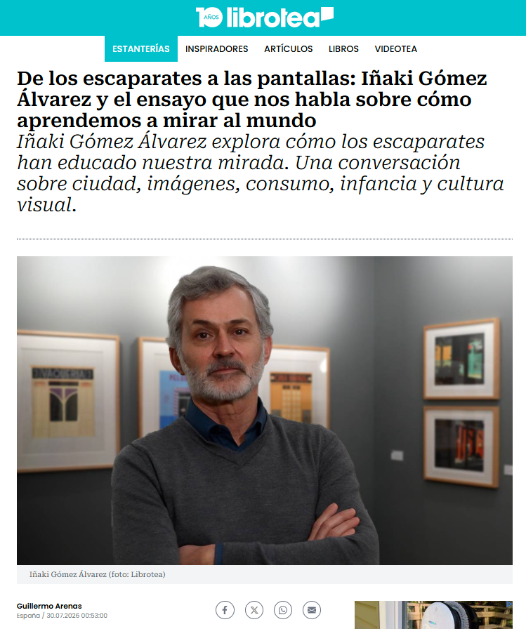 Librotea entrevista a Iñaki Gómez Álvarez