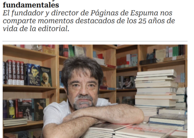 25 aniversario en Librotea
