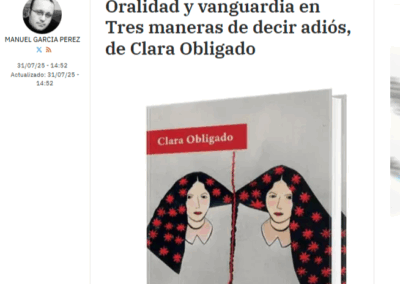 Mundiario reseña Tres maneras de decir adiós