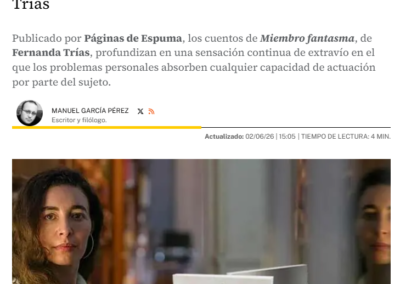 Mundiario reseña Miembro fantasma