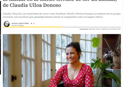 Mundiario reseña El miedo terrible de ser un animal