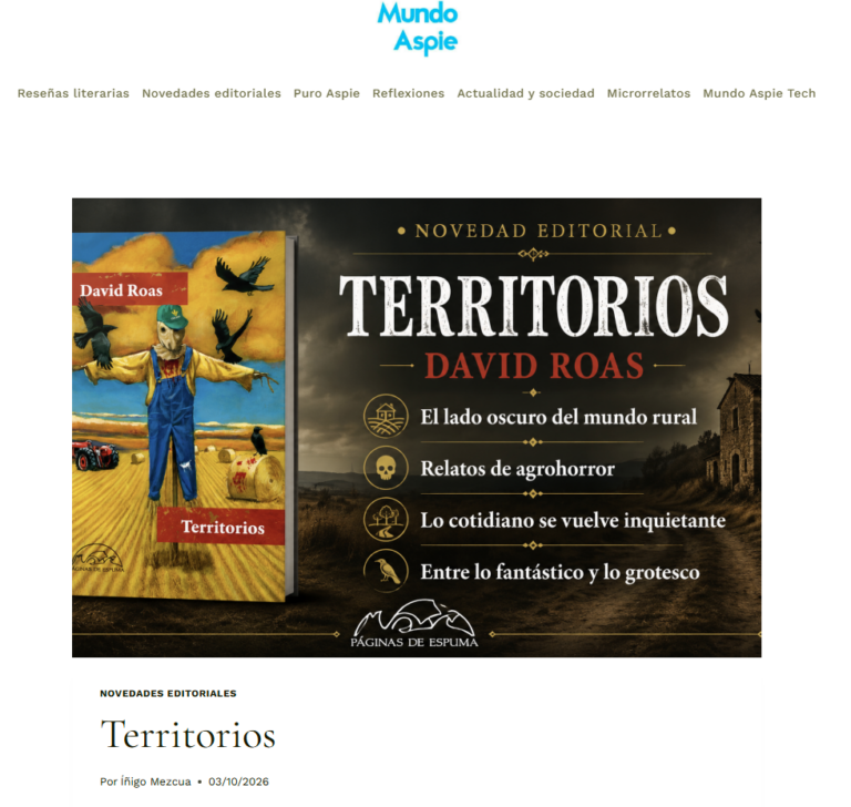 Mundo Aspie reseña Territorios
