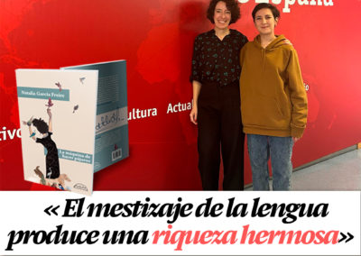 Natalia García Freire en el programa Desde esta orilla de RNE