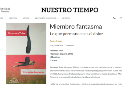 Nuestro Tiempo reseña Miembro fantasma