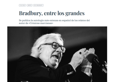Los Cuentos de Bradbury en Nueva Revista