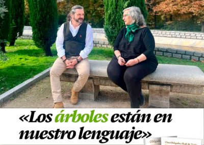 Clara Obligado y Raúl de Tapia en Libros de Arena