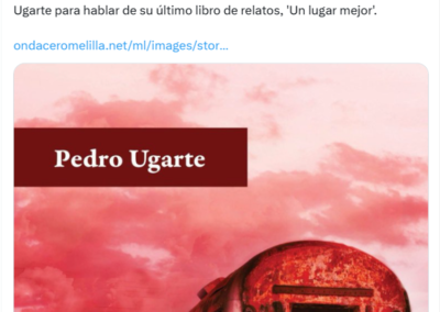 Pedro Ugarte en Onda Cero Melilla