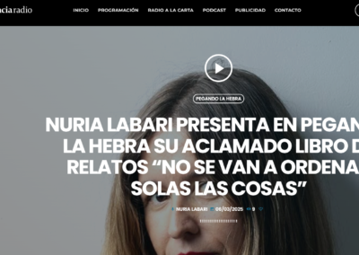 Nuria Labari en Pegando la hebra