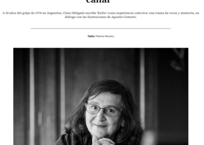 Revista Pikara entrevista a Clara Obligado