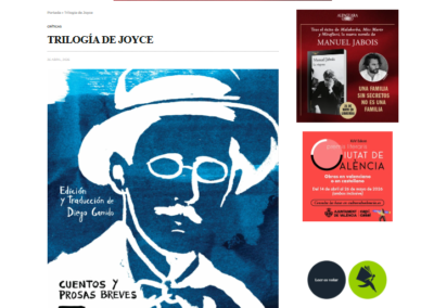 El Estuche Joyce en Qué Leer