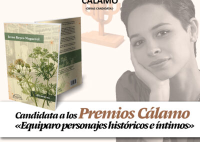 Alcaravea en Hora América y candidata a Premios Cálamo