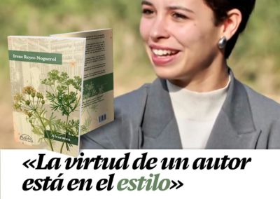 Irene Reyes-Noguerol en Un país para leerlo