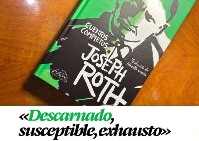 La Razón reseña los Cuentos completos de Roth