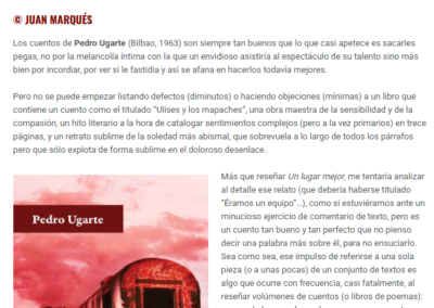 La República de las Letras reseña Un lugar mejor
