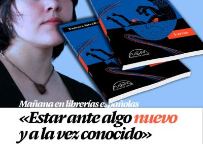 Larvas entre los libros más esperados de Babelia