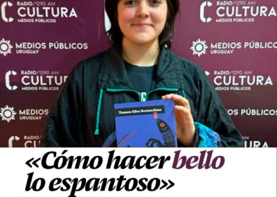 Entrevista con Tamara Silva Bernaschina en Radio Cultura