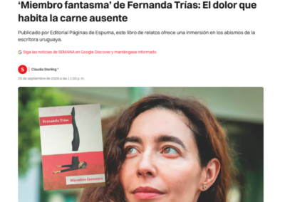 Semana de Colombia reseña Miembro fantasma