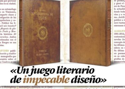 La enciclopedia de Tlön recomendada en La Lectura