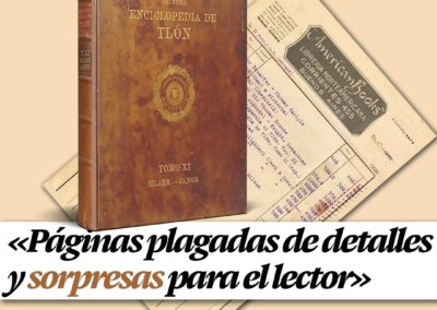 La Enciclopedia de Tlön en Publisher