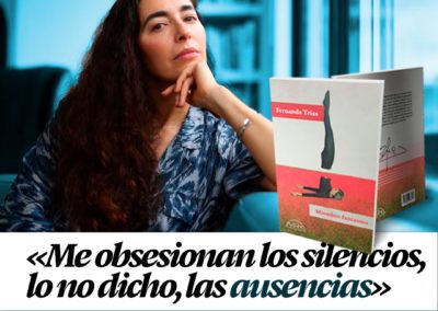 Fernanda Trías en la Biblioteca de Hoy por Hoy con ‘Miembro fantasma’