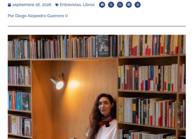 The Cali Review entrevista a Fernanda Trías