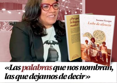 +Lecturas Gandhi: Entrevista con Socorro Venegas por Leche de silencio