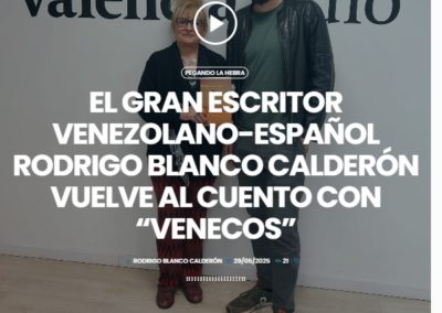 Rodrigo Blanco Calderón en Valencia Radio