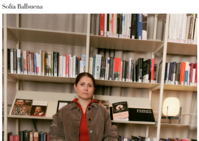 Sofía Balbuena en Vogue España