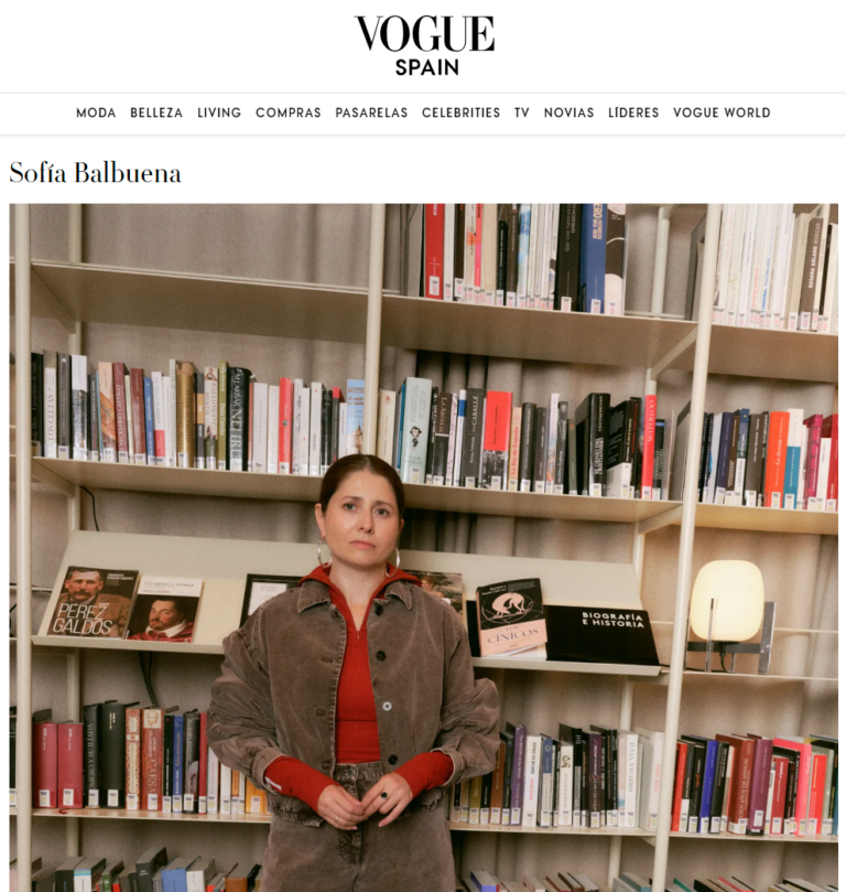 Sofía Balbuena en Vogue España