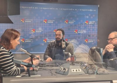 Rodrigo Blanco Calderón y Pedro Ugarte en Radio Aragón